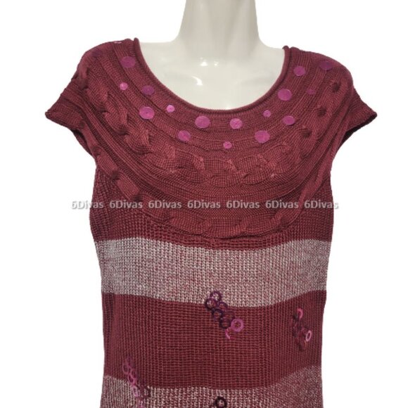 Sleeveless Sweater Dress - One Size Fits Most - Picture 4 of 12